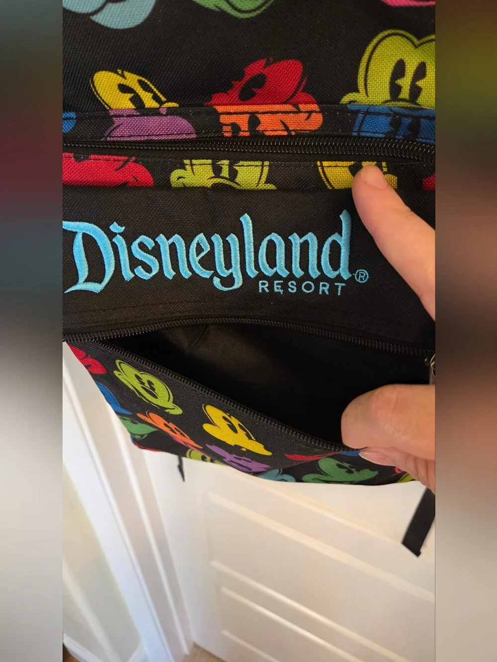 Disneyland Resort Disney Parks Rainbow Mickey Mouse Faces Backpack